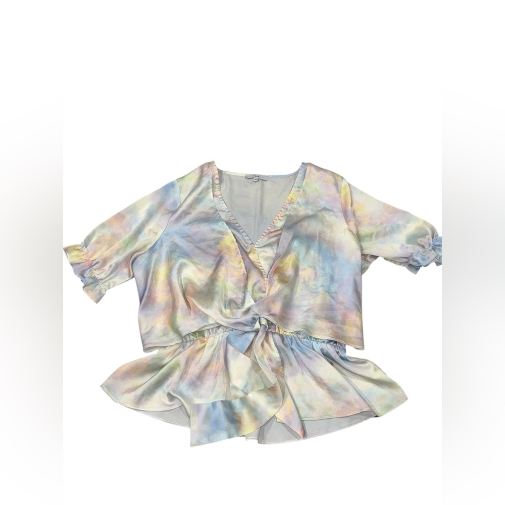 Fate Colorful‎ Tie-Dye Blouse
